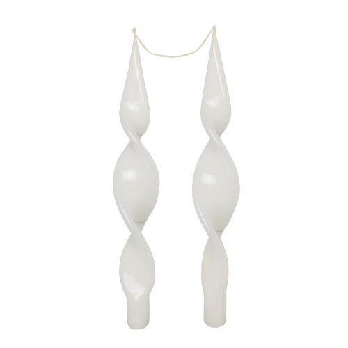 Točená špic laura biela bal.2ks 28cm