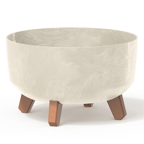 Dgrl300le kvetináč gracia low beton pieskový 28,5xv17,7cm 6,8l