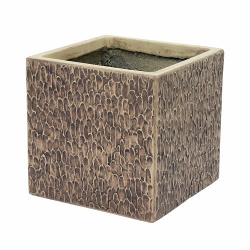 J27 obal štvorec eden hnedá 36xh31cm m - Vianočné dekorácie a ozdoby