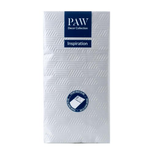 Sdp102508 servítky 40x40cm/16ks/3vrst. nspiration texture silver