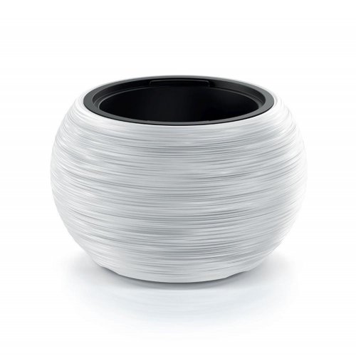 Dbfuk400 obal+vklad furu guľa biela 37,8xv23cm - Vianočné dekorácie