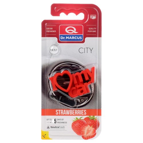 Pevnácenadr. marcus city strawberries - i love my car (d2)