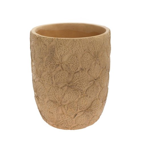 Obal kvety keramika 17*17*20.8 hnedý