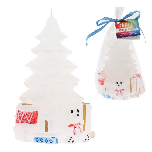 Strom dioda xmas with gifts 95x150 zel. - Umelé kvety
