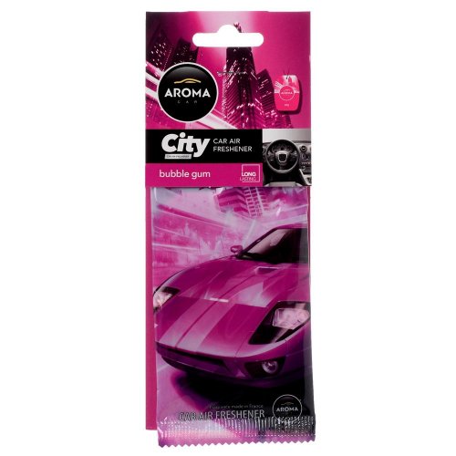 Pevnácenaaroma car city bubble gum
