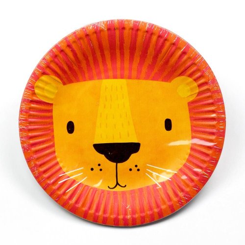 Ppd1001200 tanier papier 18cm s/10 lion mask