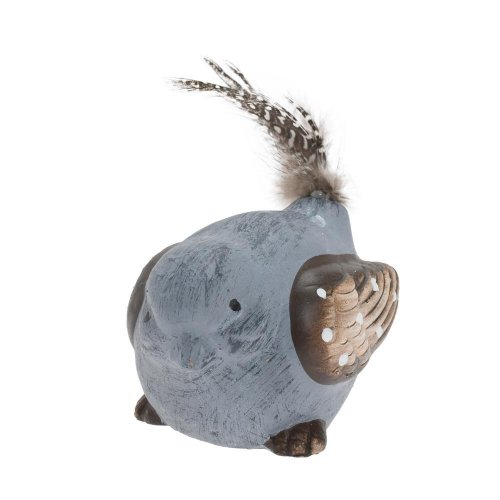 Vtáčik perie 12x7x8cm