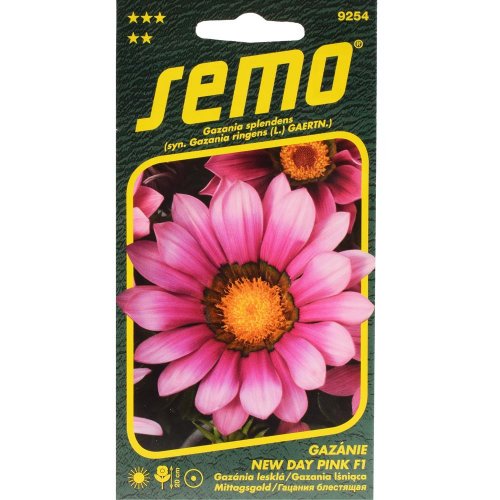 Gazánia lesklá new day pink f1 15s