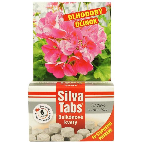 Silva tabs 25ks na balkónové kvety 250g