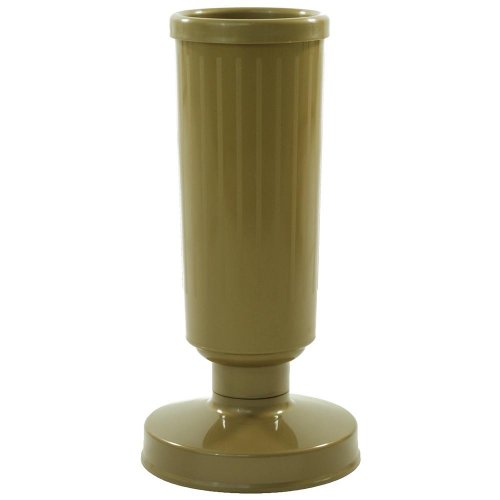 Váza so záťažou 30cm zlatá