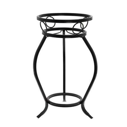 Kw016 stojan na kvet čierny 40cm - Umelé kvety