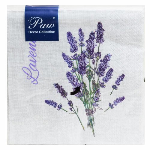 Sdl120103 servítky lavender for you 3vrs/33x33cm