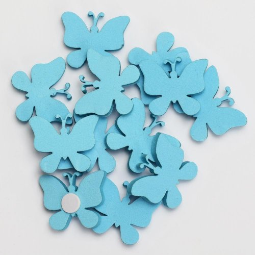 Sc motýľ nalep. s/12 3,5cm mod super cena