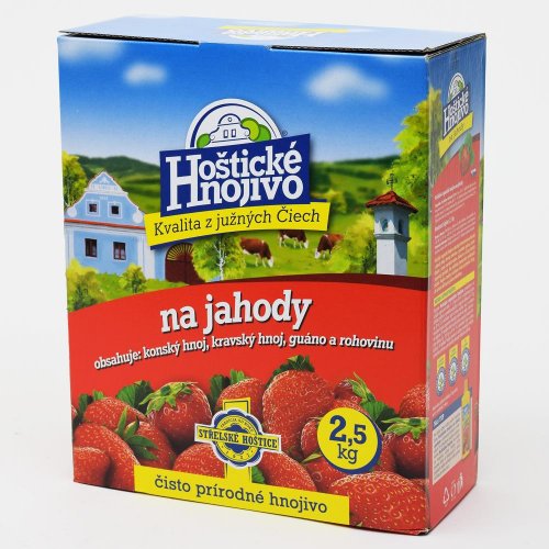 Hoštické hnnojivo jahody 2,5kg  6/k.