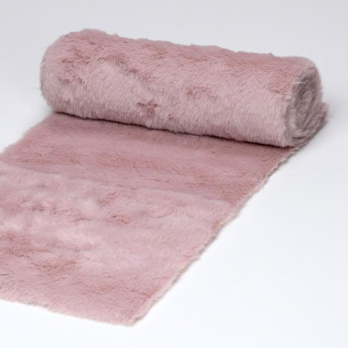 Rolka kožuš. ružová 20x180cm