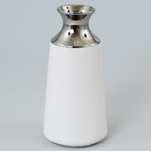 Váza biel/str ker. 7*12*25 super cena