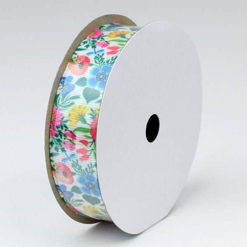 Stuha rypsová lúč. kvet 2,5cmx9m super cena