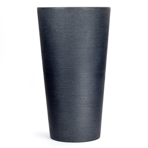 58463 kvetináč coneo high 70 schwarz granit 243/70