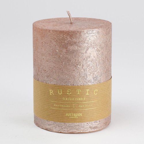 Rustic metalic val.9x11,5 rose gold