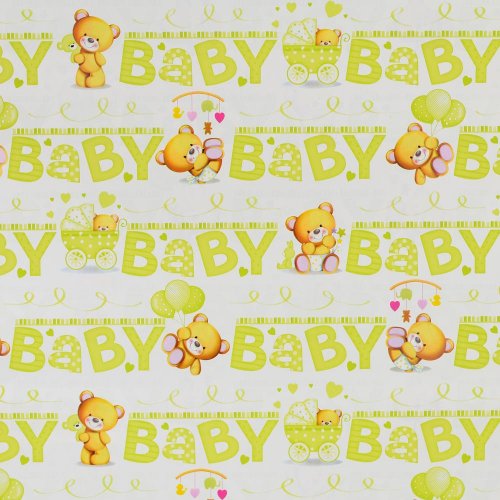 Papier bal. s/25  detský zelený 0.70mx1*1999