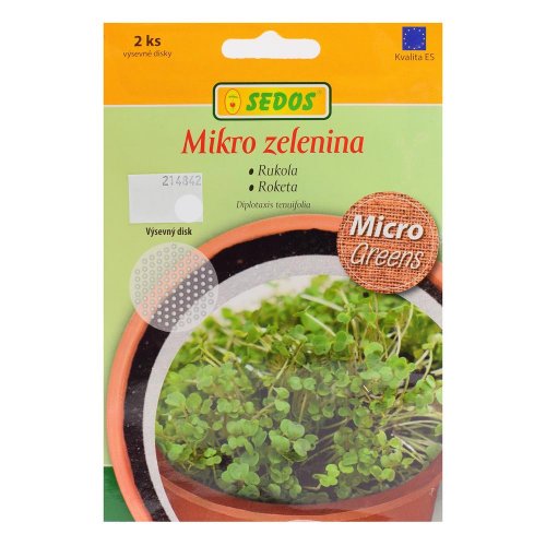 Rukola microgreens 2ks - Vianočné dekorácie