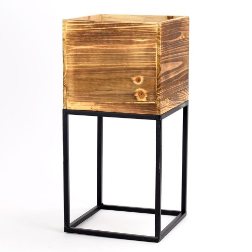 312fl/s obal na kvety hnedá l:21*21*42.5h super cena - Lampáše