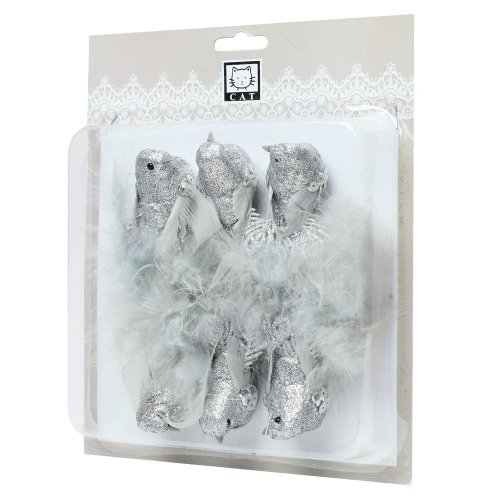 Pta-n150 holub glit.na štipci malý s/6 10cm