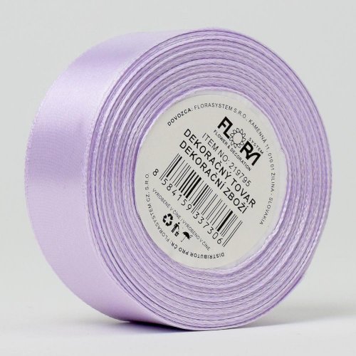 Stuha satén sl.fialová 25mm15m