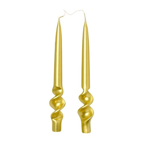 Točená špic blanka zlatá bal.2ks 27cm