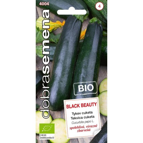 Tekvica cuketa black beauty bio 1,5g