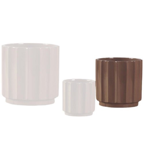 Obal caspo zigrinato marrone stredný