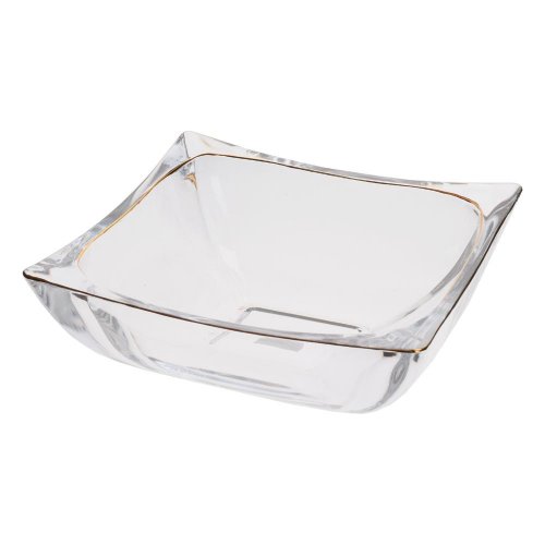 Misa sklo 26,5x10cm číro zlatá