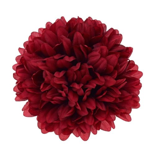 Hlava chryzantéma bordová 10cm