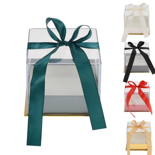 Darčeková krabička na kvety 14x14x12cm mixf