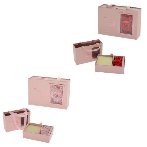 Darčeková krabička na kvety 15x10.5x5cm mix f