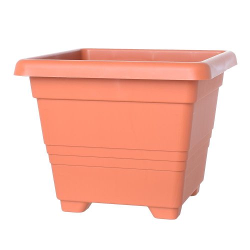 Kvetináč štvorec 25x25 terakota h25t