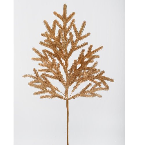 Konár čečina zlatý 51cm