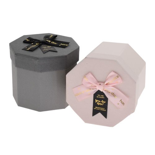 Darčeková krabička na kvety 13x13x11.5cm mix f