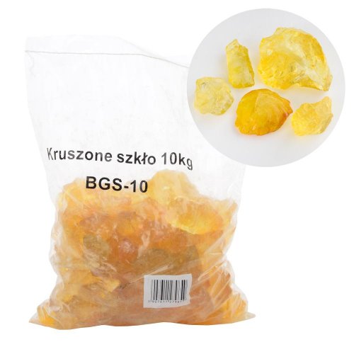 Bgs-10 sklo biele, farebné 10kg