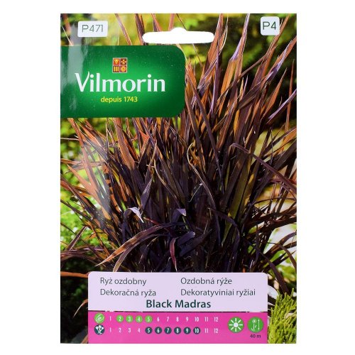 Dekor. ryža black madras 1g 10/17