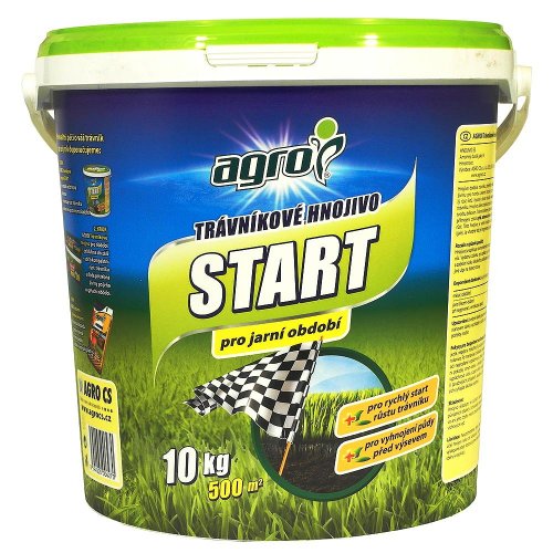 Trávnikové hnojivo štart 10kgvedro/52/