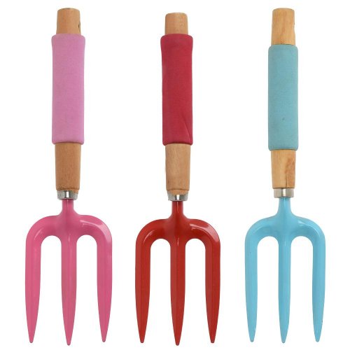 Záhradné náradie,drevené,farebné