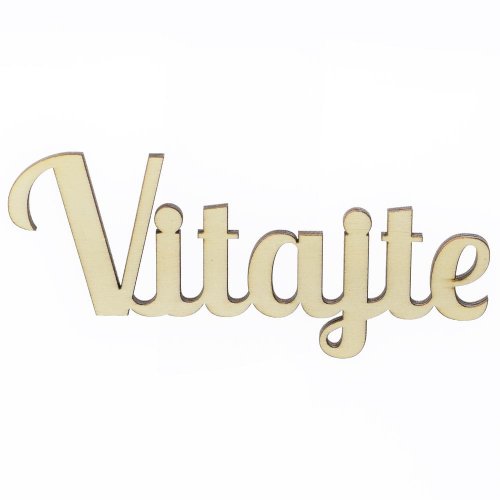 Výrez-vitajte natur 15x6,5cm s/6