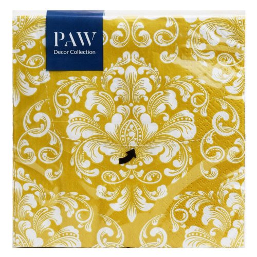 Sdl120909 servítky beautiful moments gold 3vrs/33x33cm