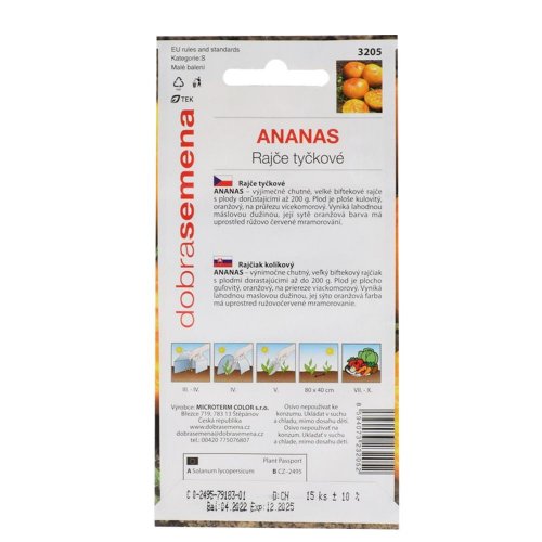 Rajčiak kol. ananas 15s