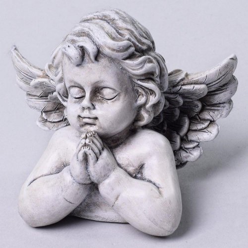 Anjel ecru 12x7,5x9,5cm polyres