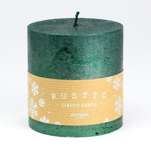 Rustic metalic val.9x9 zelený