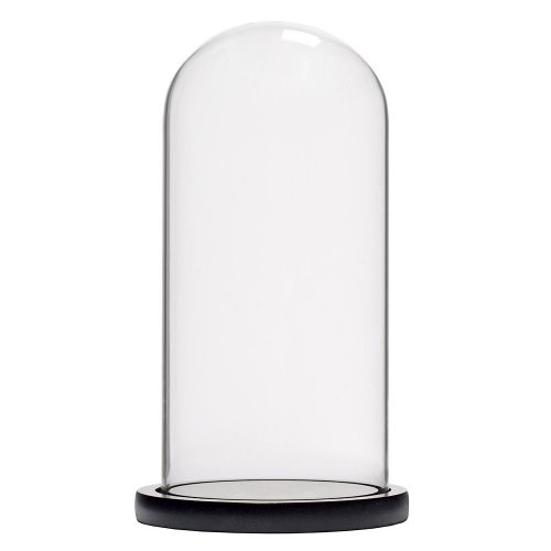 Kupola sklo drevený podstavec 12x25 super cena