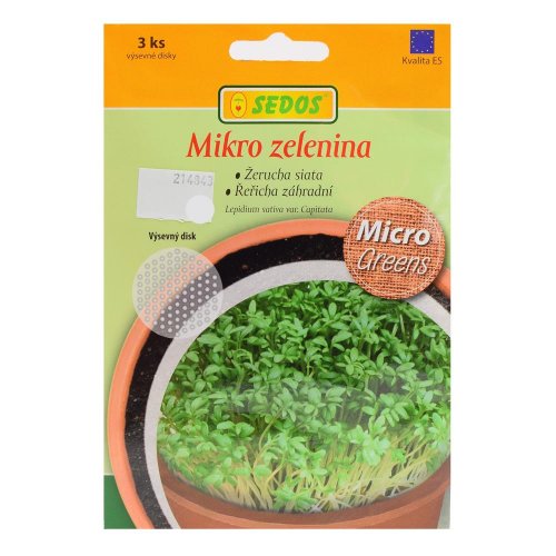 Žerucha siata microgreens 2ks