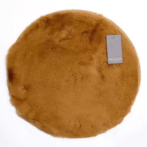 Koberec 32cm hnedý umelá kožušina - Vianočné dekorácie a ozdoby